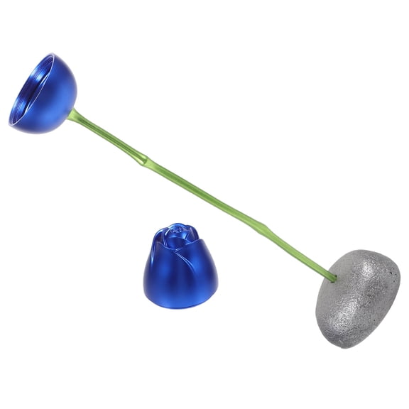 FRCOLOR Rose Ring Box Boxes Light Anniversary Jewelry Holder Bride Lovers