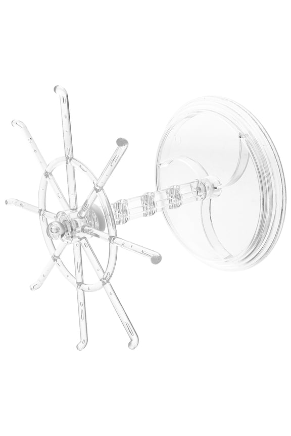 Rotating Jewelry Display Holder plastic Necklace Hanging Rack Counter Jewelry Tree Stand Organizer for Necklaces Bracelets Earrings Ring