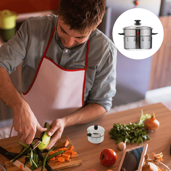 FRCOLOR  Round Timer Stopwatch for Cooking Eggs Minutnik Minute