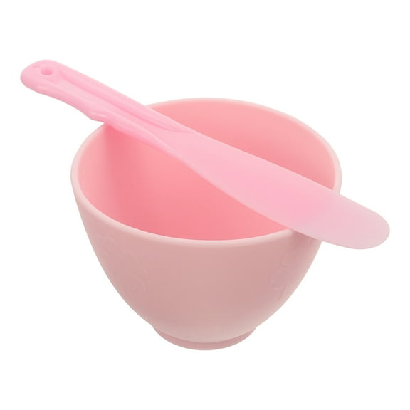 FRCOLOR  Salon Supplies DIY Mask Accessory Cosmetic Beauty Face Mixing Tool Pink