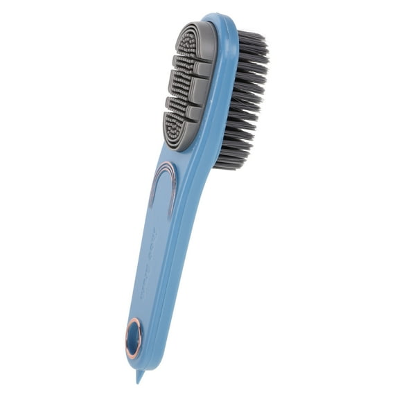 FRCOLOR Scrub Suede Shoe Brush 2-Sided Rubber Polish Eraser with Soft Bristle Brush for Suede Brush and Nubuck Brush