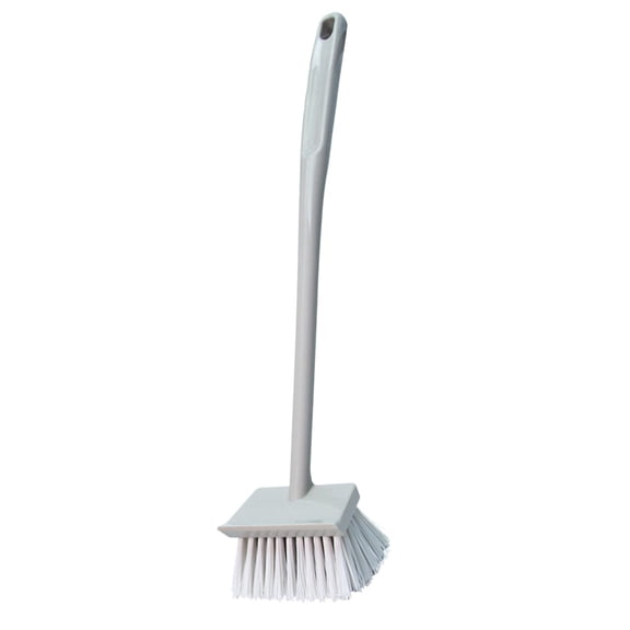 FRCOLOR Sky-blue Floor Brush with Dense Bristles for Home Cleaning Perfect for Bathroom Corners and Tile 1pc