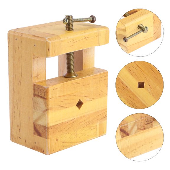 FRCOLOR Seal Engraving Bed Carving Tools Woodworking Marking Child Beige