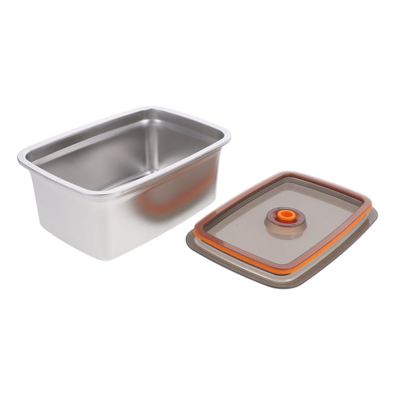 KAKOWELY Outdoor Activities Fridge Box Stainless Steel 1Pcs
