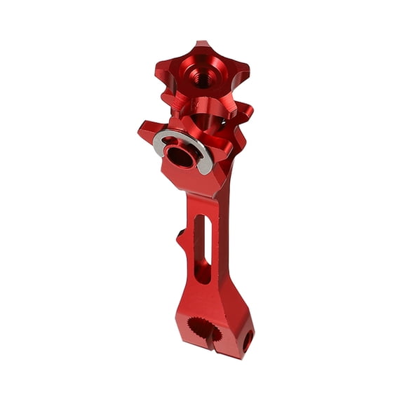 WRISTBIQUE Rocker Arm Rear Brake Motorbike Enthusiasts Red Alloy 1Pack