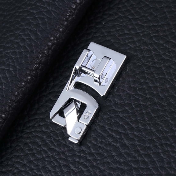 FRCOLOR Sewing Machine Press Foot Hem Guide for Sewing Machine Silver Metal 3Pcs Easy to Install for Clothing Projects