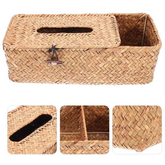 FRCOLOR Shape Drawer Box Storage Home Remote Controller Organizer Office