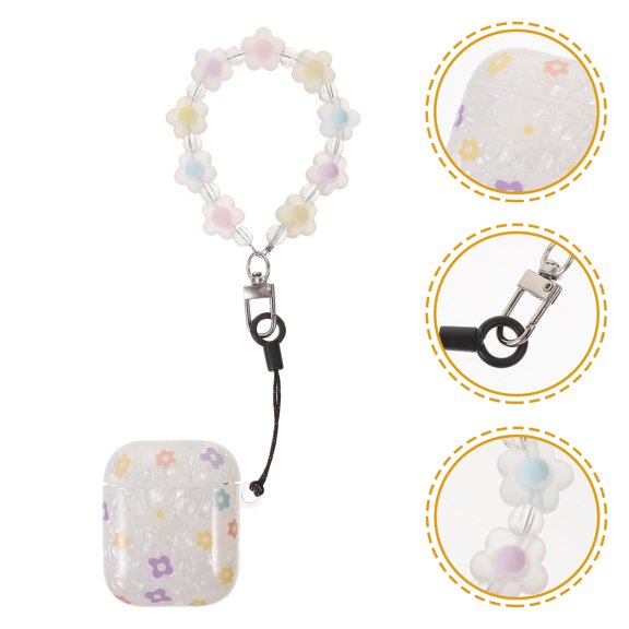 FRCOLOR  Shell Pattern Earphone Case Earbuds for Women Earphones Miss