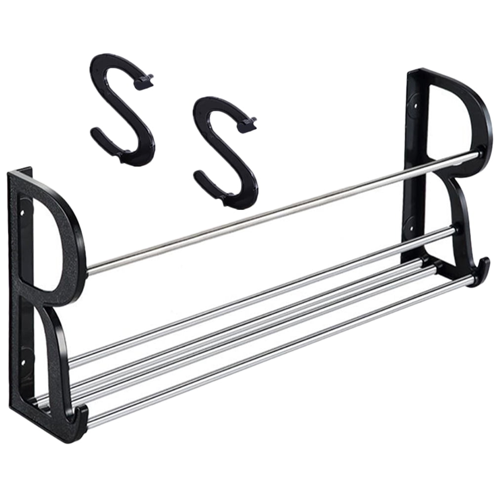 FRCOLOR Shoe Racks Nail-free Wall-mounted Storage for Moist Environment ...