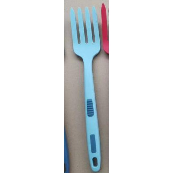 Homoyoyo Reusable Silicone Fork for Cooking, Stirring, Pasta, Salad, Kitchen Utensil, Dishwasher Safe,
