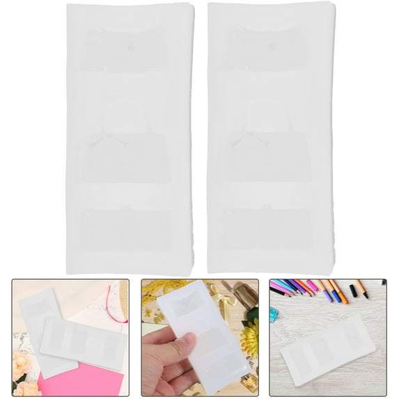 FRCOLOR Silicone Handbag Mold for DIY Use Lightweight Compact and Durable Assorted Color 2pcs