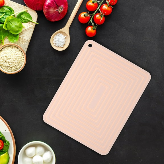 FRCOLOR Silicone Placemats Rectangular Non Slip Waterproof Trivets Heat Ressistant Countertop Protector Kitchen Counter Mat Silicone Baking Mat