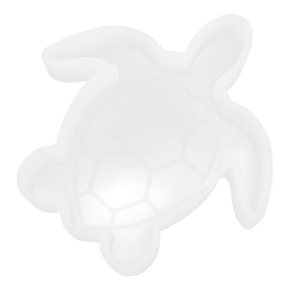 FRCOLOR  Silicone Turtle Mold Flexible Stuffed Animal Figurines White