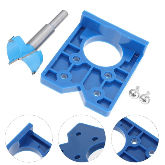 FRCOLOR Simple to Use Hinge Positioning Tool Carpentry Borehole Locator