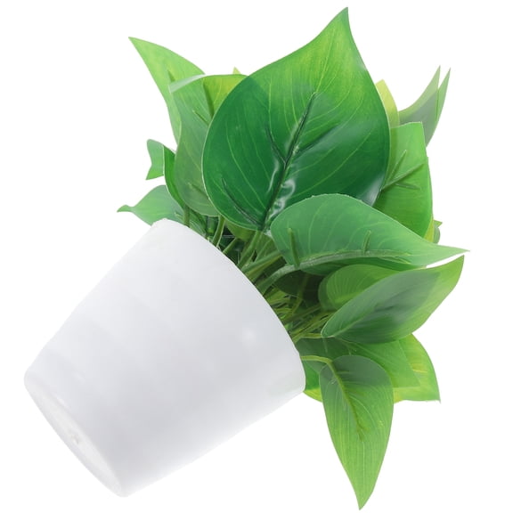 FRCOLOR Simulated Potted Green Radish Beautiful Decoration