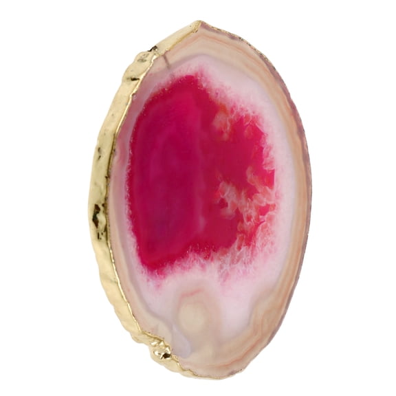 FRCOLOR Simulation Agate Coaster Stone Coaster Home Coffee Tabletop Stone Cup Pad