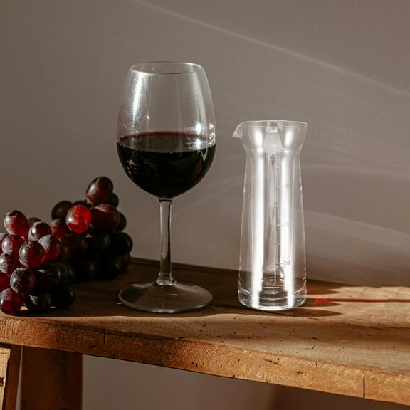 FRCOLOR Small Acrylic Wine Decanter Single Serve Beverage Carafe Mini Drinking Carafe Juice Pitcher for Wine for Bars KTV Restaurants 200ml