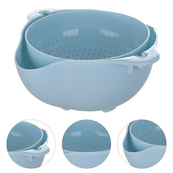 FRCOLOR  Small Colander Drain Basket Kitchen for Fruit Vegetable Basin Wash Strainer