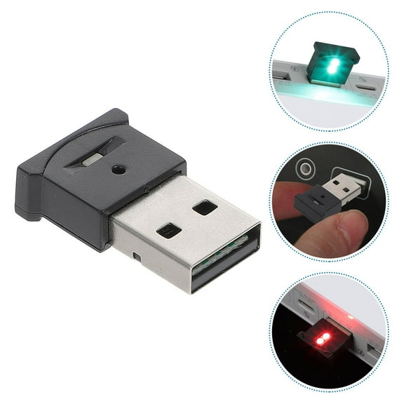 KAKOWELY Car Ambient Lighting LED Night Lights Black ABS 2Pcs Eye-Caring Non-Flickering