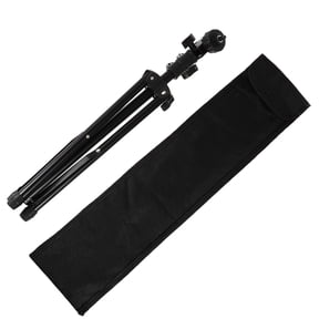 LABSERRON 1Set Sturdy Black Drum Rack for Indoor Use Adjustable Height Tripod for Practice