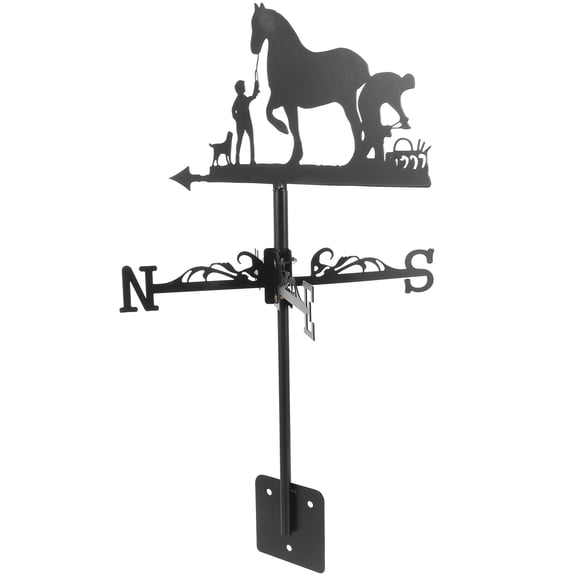 FRCOLOR  Solar Garden Lanterns Wind Vane Weather for Gardeners Sturdy