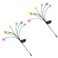 thumbnail image 1 of FRCOLOR Solar Powered Garden Decorative Lights with Delicate Bee Design for Lawn and Yard Decoration Black 8 Bulbs, 1 of 8
