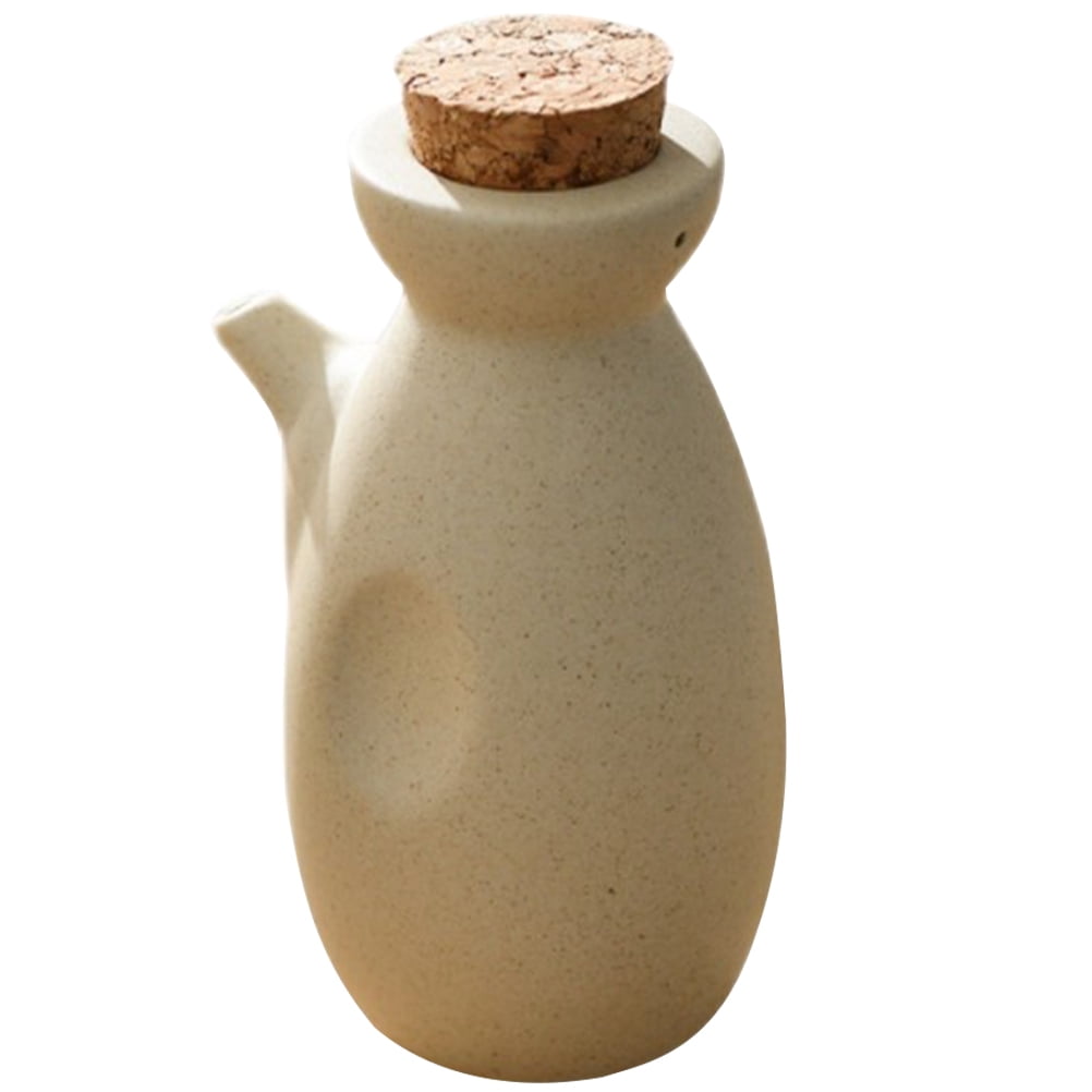 FRCOLOR Soy Sauce Container Ceramic Soy Sauce Dispenser Japanese Style
