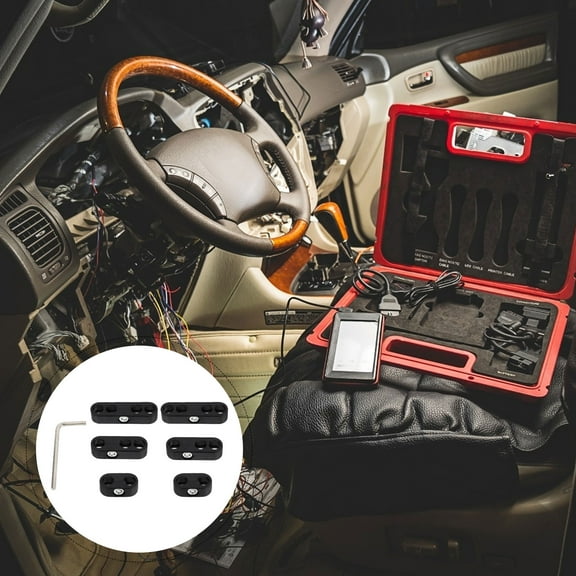 TAILTOSS Spark Plug Wire Separators Kit Abs Black 1 Set For Mechanics In Engine Maintenance