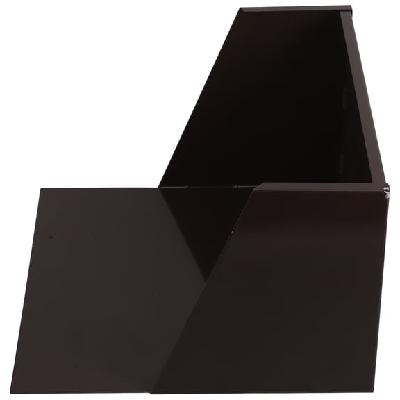 FRCOLOR Splash- Dustpan with Splash Guard, Resistant, 30.5x29.5x20 cm, Coffee Color, Cleaning Tool