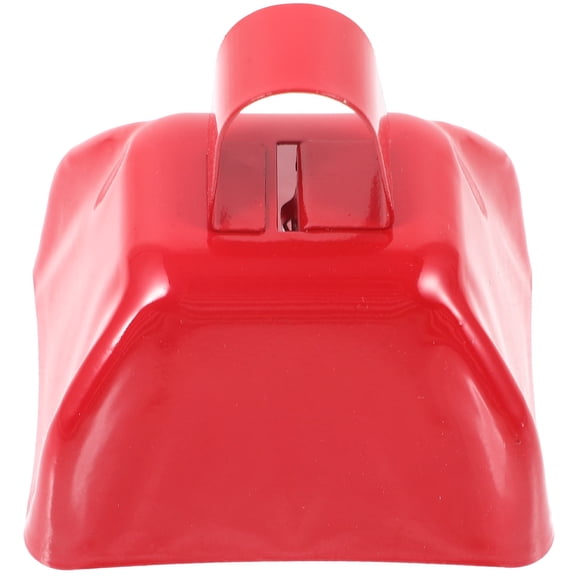 FRCOLOR Square .50X7.50X5.00CM Metal Crafts Bell for Christmas Tree 1Pack