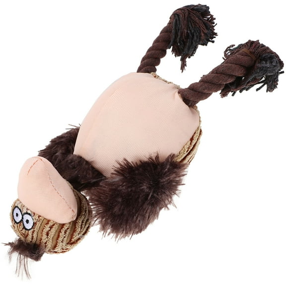 DECOMELODY Dog Chewing Toy Plush Multi for Dogs Daily Use 1 Set 8.3x4.5x3.1in