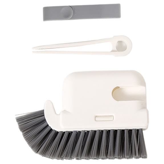 TAILTOSS Window Groove Cleaning Brush with Grey Bristles, Effective Dust & Dirt Remover, 1 Set