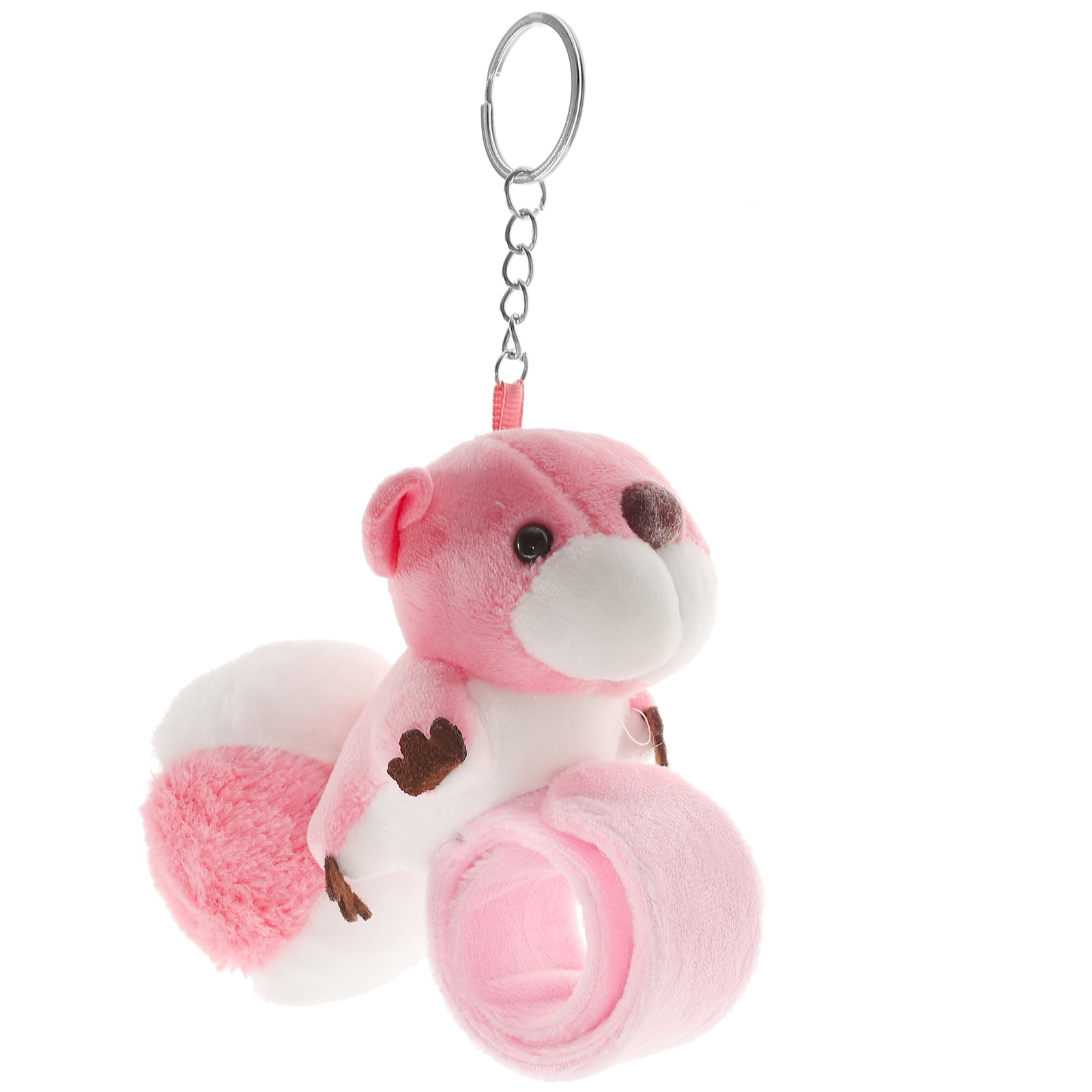 FRCOLOR Squirrel Slap Bracelet Stuffed Animal Slap Bracelet Party Favor
