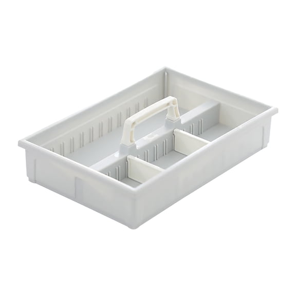 FRCOLOR Stackable Storage Box Makeup Organizer Multi-grid Organizing