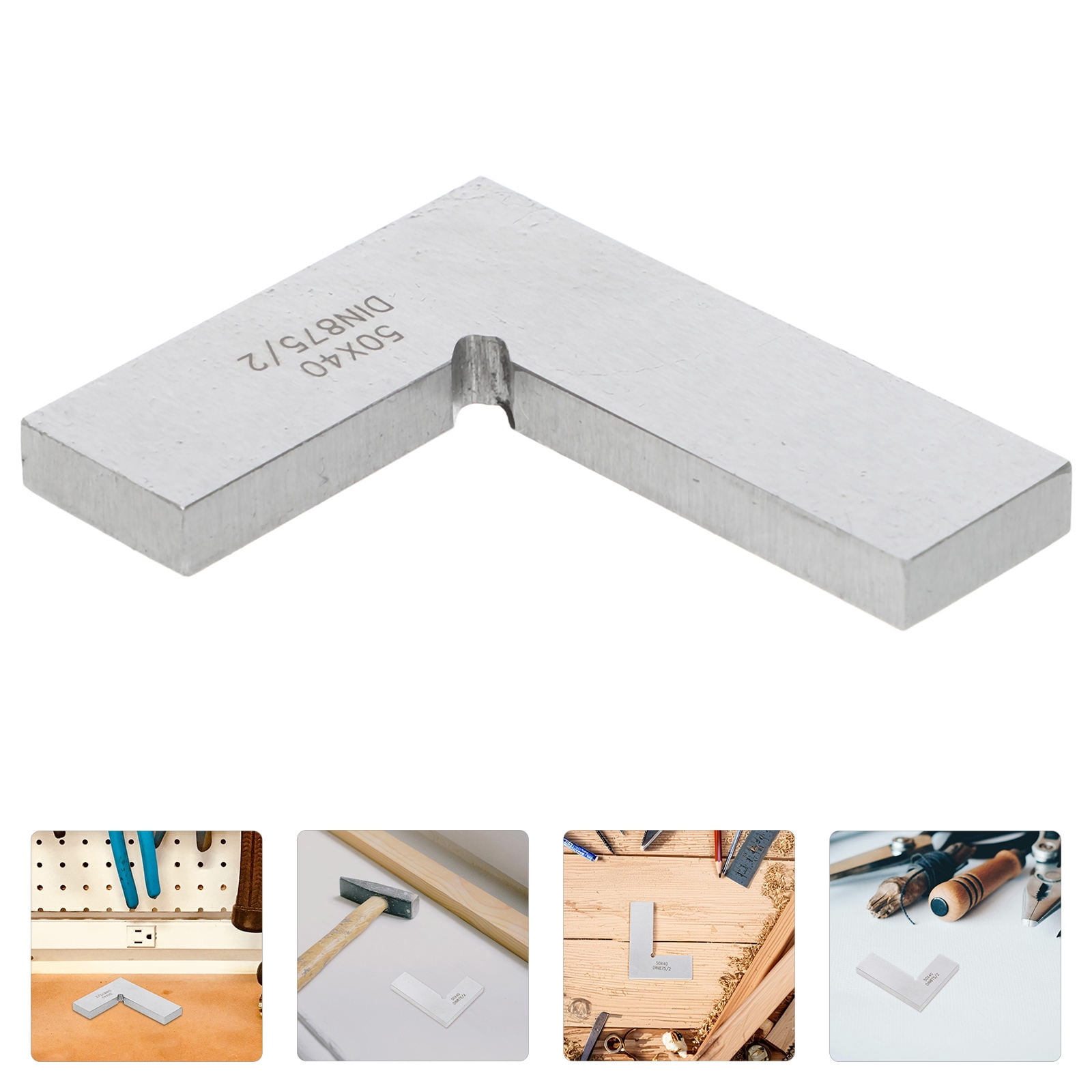 FRCOLOR Stainless Steel Angle Ruler for Woodworkers Versatile and ...