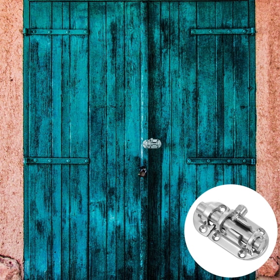 TAILTOSS Stainless Steel Boat Latch Sliding Lock Barrel Bolt Silver 1Pack