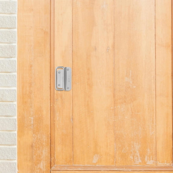 LABSERRON Sleek Foldable Pull Handle Diy Enthusiasts Drawers 4Pcs 3.0x1.9x0.3In