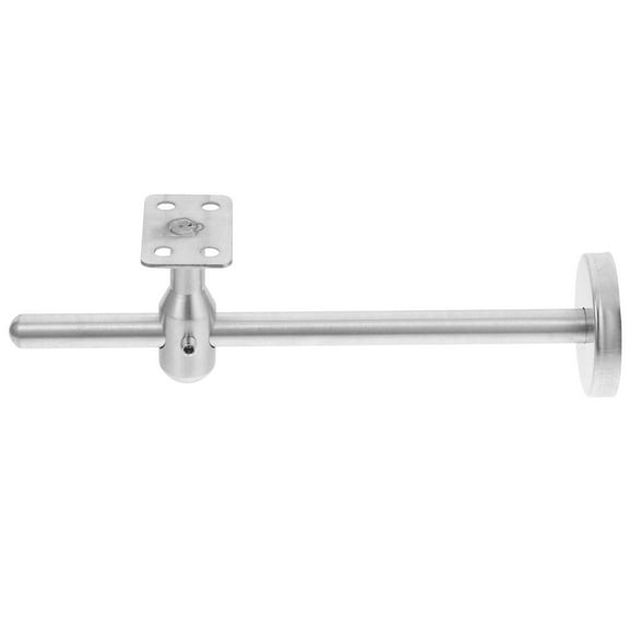 FRCOLOR Stainless Steel Handrail Bracket Adjustable Angle Flat Bracket Heavy Duty Staircase Railing Support Hardware for Exterior Interior