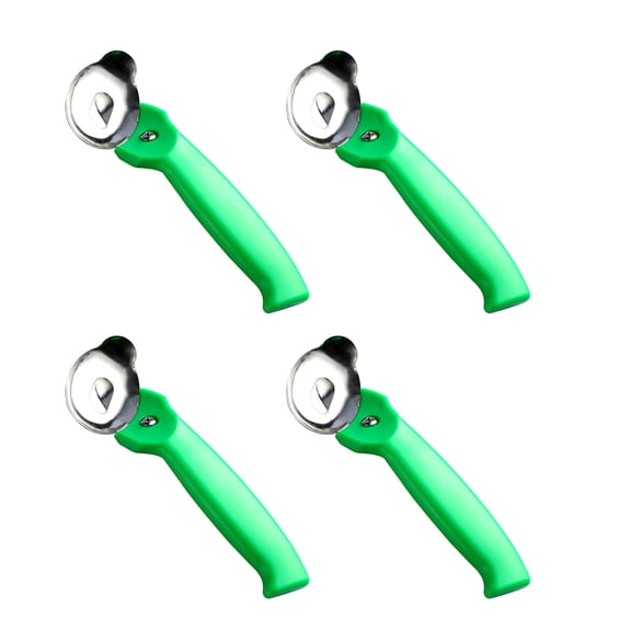 FRCOLOR Stainless Steel Noodles Cutter for Kitchen with Green Hygienic and 4 pcs