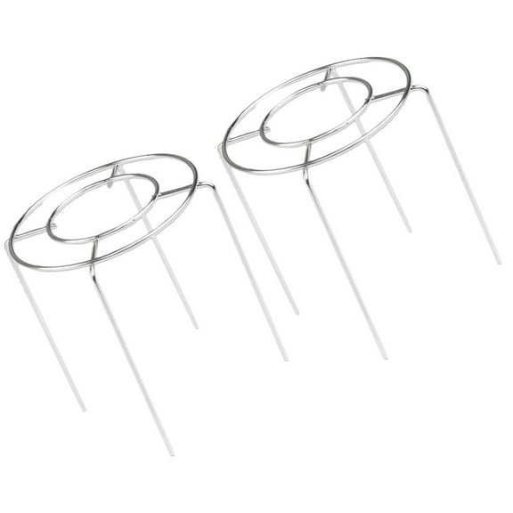 FRCOLOR 2Pcs Stainless Steel Round Steamer Rack for Pot Non Rust Cake Cooling Stand