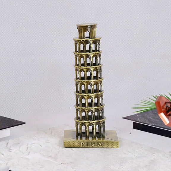 FRCOLOR  Statue Decor Tower Prop Architectural Decoration Ornaments Miniatures Travel