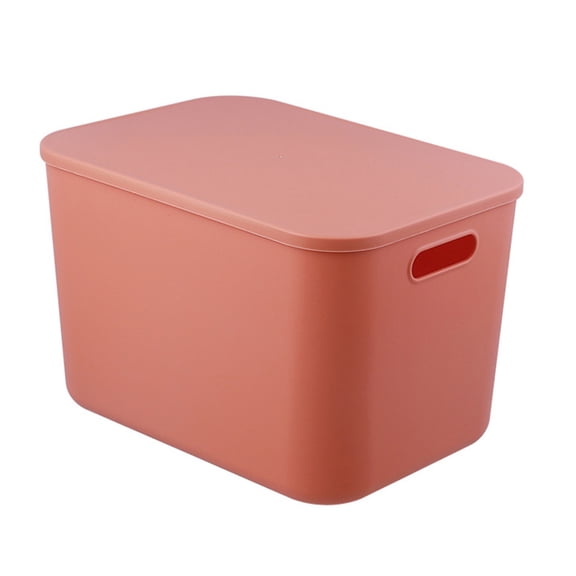 WRISTBIQUE Storage Containers With Lids Orange PP 1Set for Clothes Storage