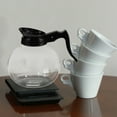 thumbnail image 1 of FRCOLOR Stove Top Coffee Pot Heat Resistant Glass Transparent, 1 of 8