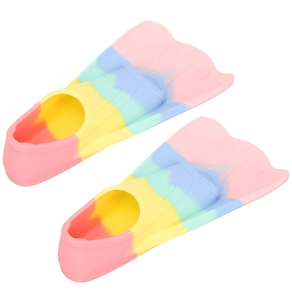 WASHWEPE Swim Flippers Sea Swimming Silicone 1 Pair