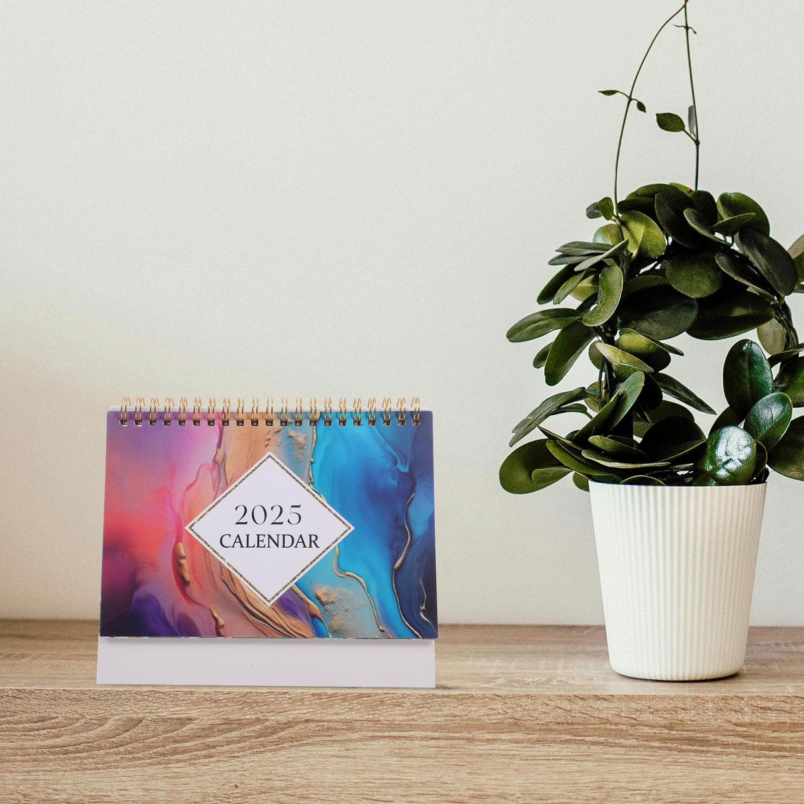 FRCOLOR Table Calendar 2025 Aesthetic Desk Planner Table Office ...