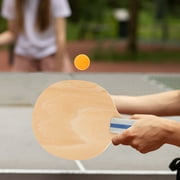 FRCOLOR Table Tennis Training Racket Wooden Bat with Comfortable Grip for Improved Table Tennis Practice and Play