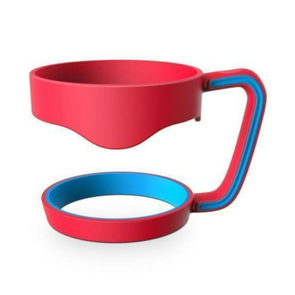 FRCOLOR Thermal Mug Handle for 30 OZ Tumblers Cup (Red),2.36"X0.51"X0.39"