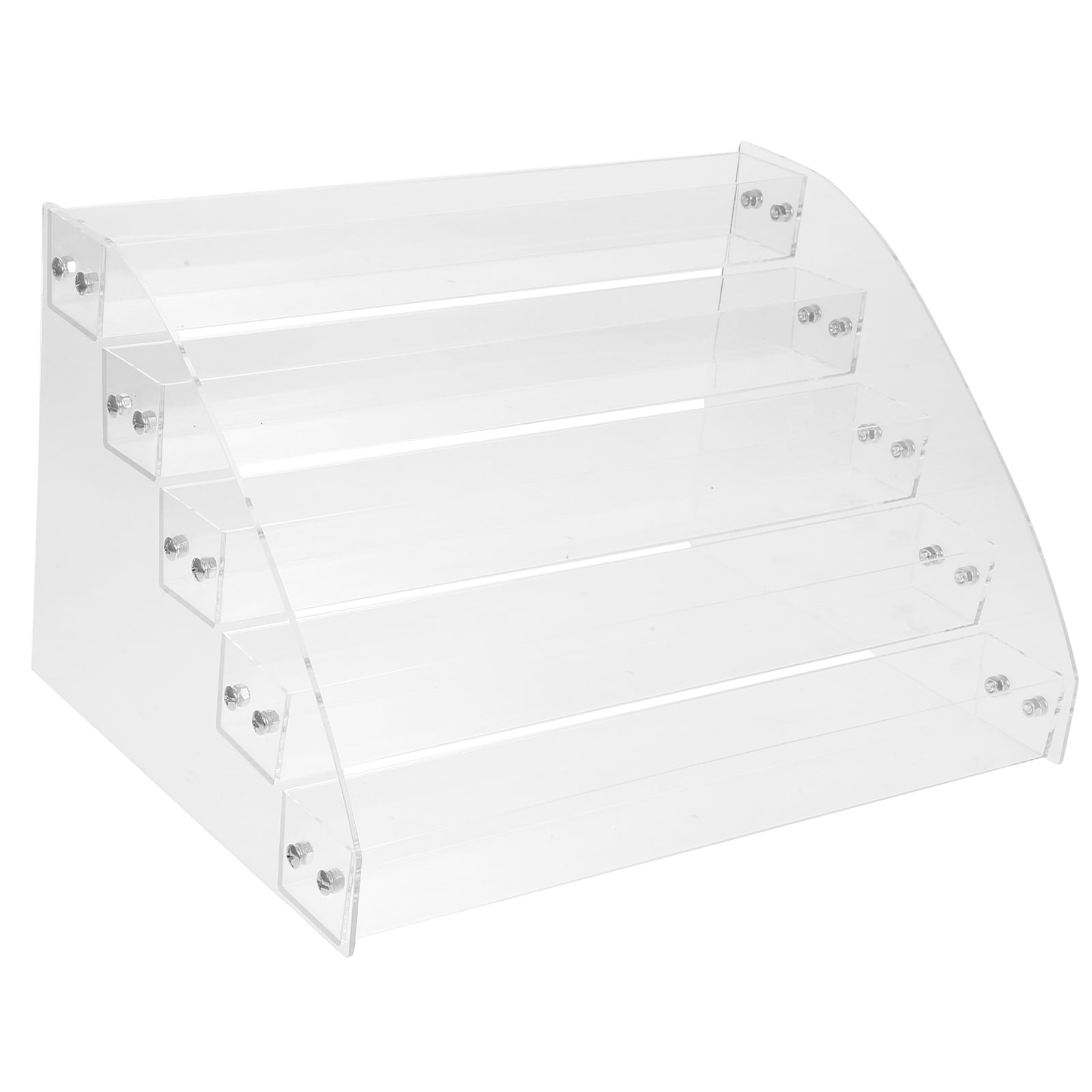 FRCOLOR Transparent Acrylic Pamphlet Display Stand with Five-Tier ...