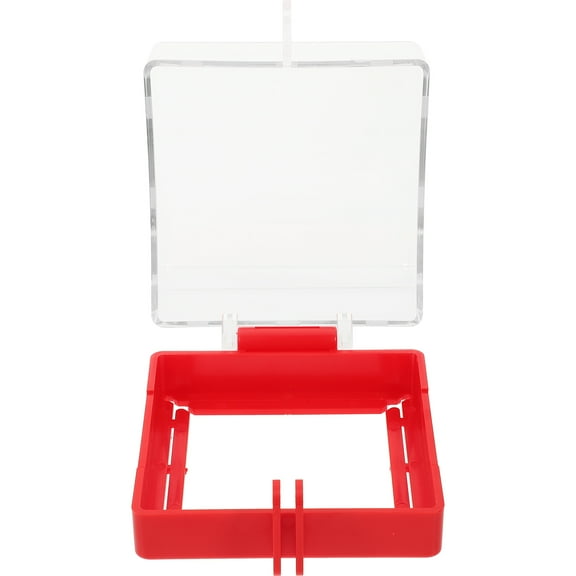 FRCOLOR Transparent Button Cover Switch Cover Protector Switch Push Button Box Switch Lockout Box