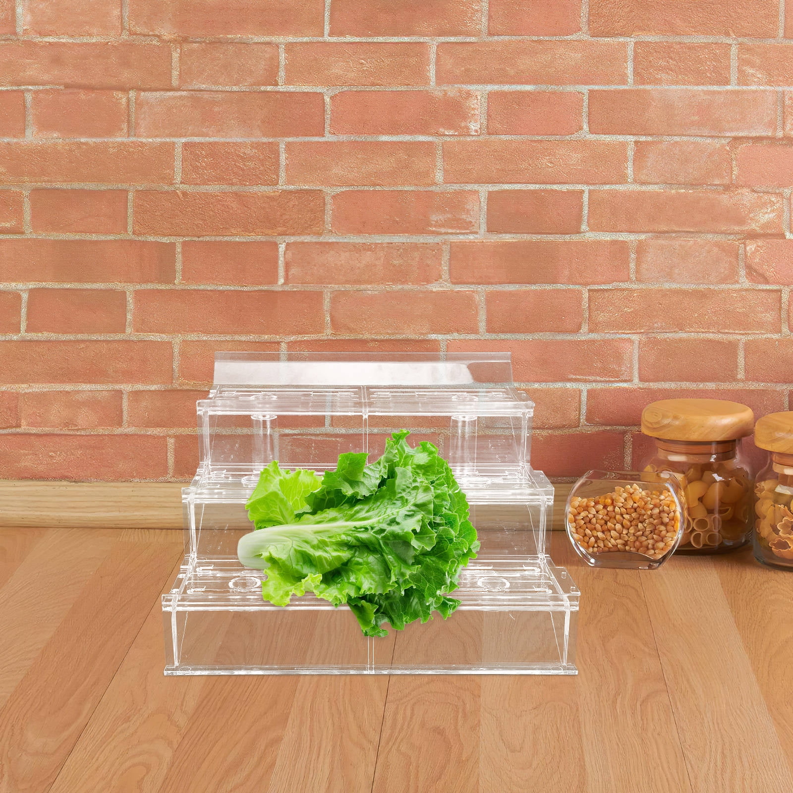 FRCOLOR Transparent Multi Layer Ladder Style Fruit And Vegetable ...